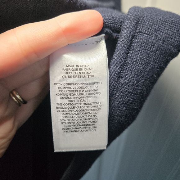 Lauren Ralph Lauren Sweater Knit Blazer Notch Collar 3 Button Old Money Size XL - Picture 9 of 11